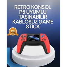TKÇ Tak Çalıştır Mini Retro Gamepad | 520 Klasik Oyun