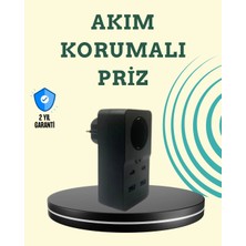 TKÇ Isıya Dayanıklı Pc Gövdeli Akım Korumalı Priz 4 USB