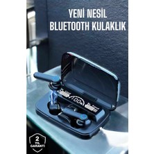 TKÇ Bluetooth Kulaklık Powerbankli Dijital Göstergeli Dokunmatik Kontrol