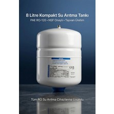 Watalina Pae RO-120 2,1 Galon (8 Litre) Ters Ozmoz Su Depolama Tankı – Kompakt Basınçlı Tank
