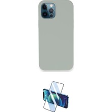 Elektronikçim Ieg™ iPhone 12 Pro Kılıf Zirve Modern Özel Seri - Siyah 3D Antistatik Seramik Nano Ekran Koruyu