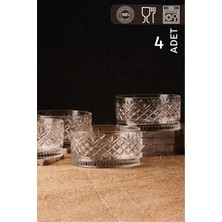 Plentiful Elusia 8'li Cam Kase Seti 220 ml