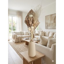 Birlik El Yapımı Kuru Çiçek Buketi 50-55 cm