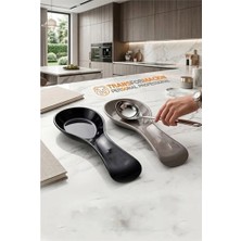 Bucuks Mey Ithalat® Ivanna Serisi 2’li Modern Mutfak Tezgah Üstü Kepçe Altlığı ve Kaşıklık Seti 722947