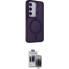 Elektronikçim Ieg™ Galaxy S24 Kılıf Akış Form - Siyah Vanessa Magic Hayalet Cam ELK-34863