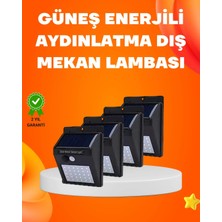 TKÇ Montajlı Güneş Enerjili Duvar Tipi Aydınlatma – 8 Saat Çalışma Süresi