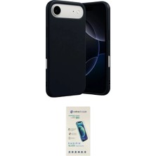 Elektronikçim Ieg™ iPhone 17 Air Kılıf Ahenk Serisi - Şeffaf Pasifik Cam Ekran Koruyucu ELK-34863