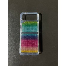 Case Collection Samsung Galaxy Z Uyumlu Filip 4 Diamonds Taşlı Kılıf