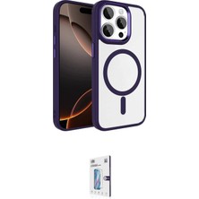 Elektronikçim Ieg™ iPhone 15 Pro Max Kılıf Kıvılcım Prime - Siyah Bilvis 0.18MM Plus Cam Ekran Koruyucu Elk