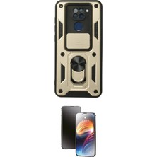 Elektronikçim Ieg™ Redmi Note 9 Kılıf Ahenk Klasik - Siyah 3D Antistatik Mat Seramik Nano Ekran Koruyucu Elk-3