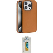 Elektronikçim Ieg™ iPhone 15 Pro Max Kılıf Zirve Modern Prime - Siyah Polymer Nano Ekran Koruyucu ELK-34863