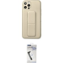 Elektronikçim Ieg™ iPhone 12 Pro Kılıf Akış Doku - Şeffaf Uv Polymer Nano Ekran Koruyucu ELK-34863