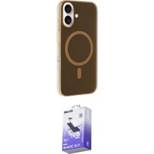 Elektronikçim Ieg™ iPhone 16 Kılıf Çekirdek Modern Prime - Siyah Bilvis 5in1 5d Magic Hayalet Cam Ekran Koruy