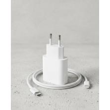 TKÇ Iphone 14 13 12 11 Xr Xs Max 20W Lightning Şarj Adaptörü Kablo Dahil