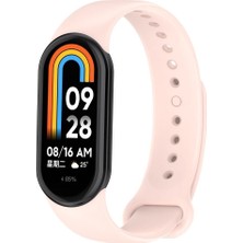 Kordify Xiaomi Mi Band 8 / Mi Band 9 / Mi Band 10 Uyumlu Liquid Silikon Kordon – Yumuşak, Esnek, Terletmeyen Spor Kayış