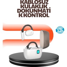 TKÇ Bluetooth 5.0 Kulak Içi Kulaklık – Güçlü Bas, Uzun Pil Ömrü, Şarj Kutulu Tasarım