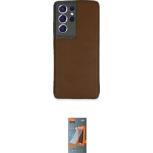 Elektronikçim Ieg™ Galaxy S21 Ultra Kılıf Doruk Asil Koleksiyonu - Siyah Autokit 5in1 Fiber Hayalet Polymer Na