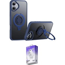 Elektronikçim Ieg™ iPhone 16 Kılıf Zirve Çizgi Prime - Siyah Bilvis 5in1 3D Magic Cam Ekran Koruyucu ELK-3486
