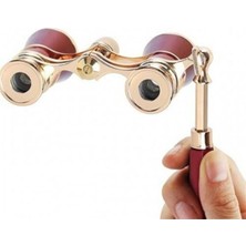 Özgürce Retro Tiyatro ve Opera Sahne Izleme Dürbünü 3X25, Şık ve Pratik Kullanım