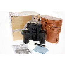 Özgürce 7X30 Metal Kurulma Deri Kaplamalı Rus Dürbünlü Taşıma Çantası