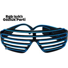 Zenvia Neon Gözlük Mavi