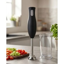 TKÇ El Blenderı Paslanmaz Çelik Metal Ayaklı Ergonomik Tasarımlı Mutfak Blender