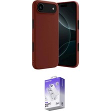 Elektronikçim Ieg™ iPhone 17 Air Kılıf Kozmos Yansıma Özel Seri - Siyah Bilvis 5in1 3D Magic Cam Ekran Koruy