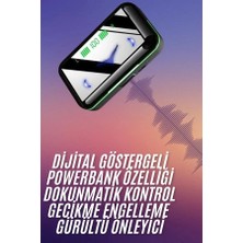 TKÇ Extra Bass Kablosuz Kulaklık Işıklı Bluetooth Kulaklık Powerbank Özellikli