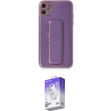 Elektronikçim Ieg™ iPhone 12 Kılıf Yörünge Yansıma - Siyah Bilvis 5in1 3D Magic Cam Ekran Koruyucu ELK-3486