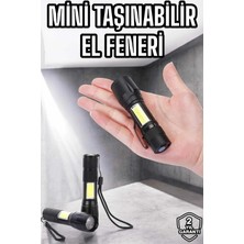 Sora Home Işıldak El Feneri Kamp Lambası Mini Taşınabilir Acil Durum Lambası Fener LED Işık