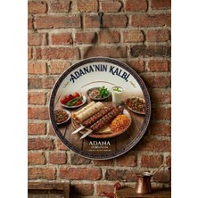 Mayeka Adana Kebabı Porsiyon Temalı Kebapçılar Restoranlar Lokantalar Için Ahşap Duvar Kapı Dekoratif Süs