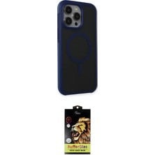 Elektronikçim Ieg™ iPhone 15 Pro Kılıf Çekirdek Yansıma Prime - Siyah Buffer Cam Ekran Koruyucu ELK-34863