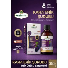 Mesir-i Şifa Mesirişifa Kara Erik Şurubu Incir Özü ve Sinameki Içerikli Erik Şurubu 350G