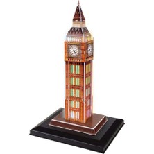 Bucuks Mey Ithalat®  Cubic Fun 28 Parça 3D Puzzle Big Ben Saat Kulesi