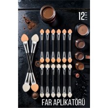 Eilo Luxe Hsnet Far Aplikatör Göz Makyaj Çubukları 12 Adet - AA002C-66OET3