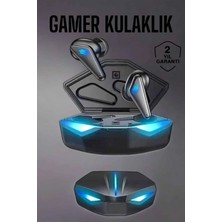 TKÇ Bluetooth Oyuncu Kulaklığı LED Işıklı Kablosuz Anc Özelliği