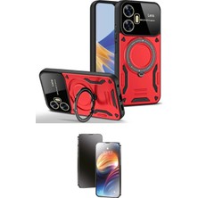 Elektronikçim Ieg™ C55 Kılıf Kıvılcım Modern Serisi - Siyah 3D Antistatik Mat Seramik Nano Ekran Koruyucu E