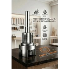 Bucuks Mey Ithalat® Profesyonel Titanyum Pprc Pvc Boru Diş Açma Aparatı – 1/2” (20 Mm) Boru Raybası | Mükemmel Kalibrasyon Anahtarı 723008