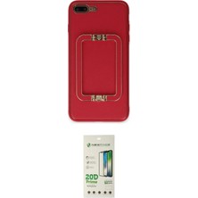 Elektronikçim Ieg™ iPhone 7 Plus Kılıf Kozmos Minimal Prime - Siyah 20D Premium Cam Ekran Koruyucu ELK-34863