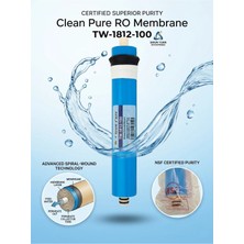 Watalina Clean Pure Ro Membran 1812 – 100 Gpd | Yüksek Arıtma Performansı