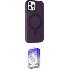 Elektronikçim Ieg™ iPhone 15 Pro Kılıf Çekirdek Modern Prime - Siyah Bilvis 5in1 3D Magic Cam Ekran Koruyucu