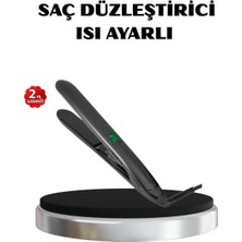 TKÇ Titanyum Kaplamalı Saç Düzleştirici – Nem Koruma Sensörü
