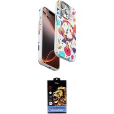 Elektronikçim Ieg™ iPhone 14 Pro Max Kılıf Siluet Doku - Siyah Buffer Hayalet Cam Ekran Koruyucu ELK-34863