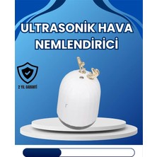 TKÇ 4–8 Saat Çalışma Süreli USB Portatif Masa Nemlendirici