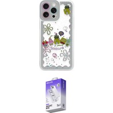 Elektronikçim Ieg™ iPhone 14 Pro Max Kılıf Çekirdek Asil - Siyah Bilvis 5in1 3D Magic Cam Ekran Koruyucu Elk-