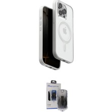 Elektronikçim Ieg™ iPhone 15 Pro Max Kılıf Pusula Form Serisi - Siyah Vanessa Magic Hayalet Cam ELK-34863