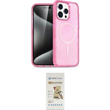 Elektronikçim Ieg™ iPhone 14 Pro Max Kılıf Eksen Doku Koleksiyonu - Siyah Mat Seramik Nano Ekran Koruyucu Elk-
