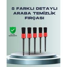 TKÇ Yumuşak Kıllı Araç Bakım Fırça Takımı