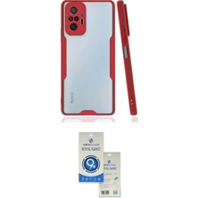 Elektronikçim Ieg™ Redmi Note 10 Pro Kılıf Atlas Asil Serisi - Şeffaf Royal Nano Ekran Koruyucu ELK-34863