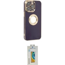 Elektronikçim Ieg™ iPhone 14 Pro Kılıf Iz Form Serisi - Siyah Polymer Nano Ekran Koruyucu ELK-34863
